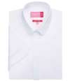 BK133 2269 Brook Taverner Ladies Soave Short Sleeve Poplin Shirt White colour image